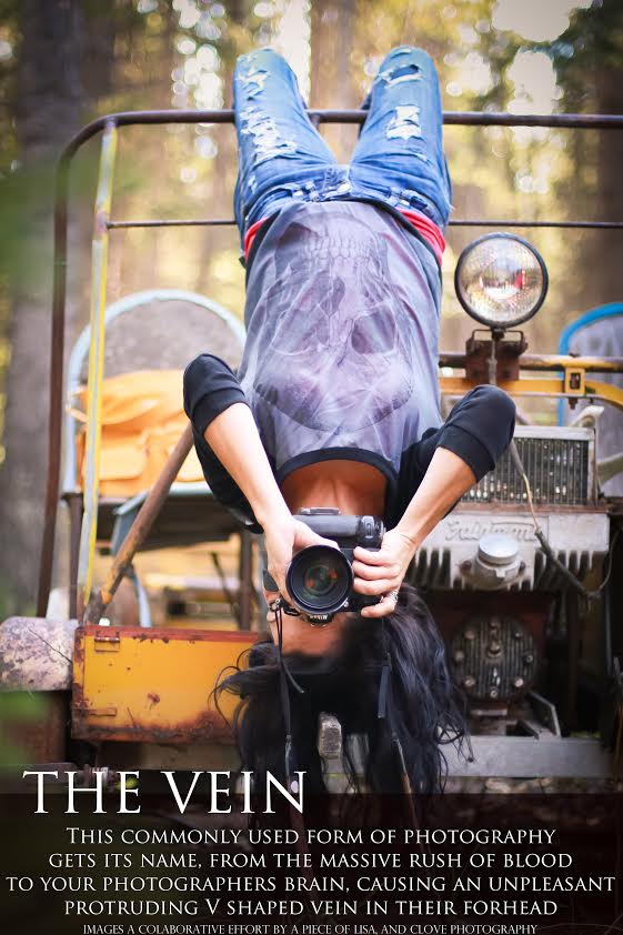 Man photojournalist poses with his photo camera stock photo - OFFSET