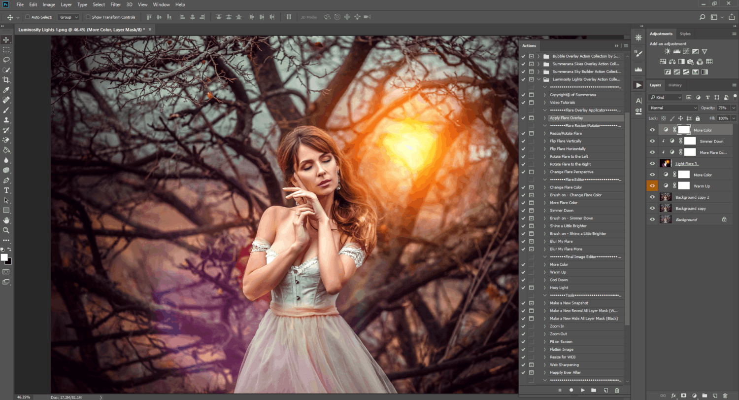 How to Install and Use Overlays in Photoshop - SUMMERANA